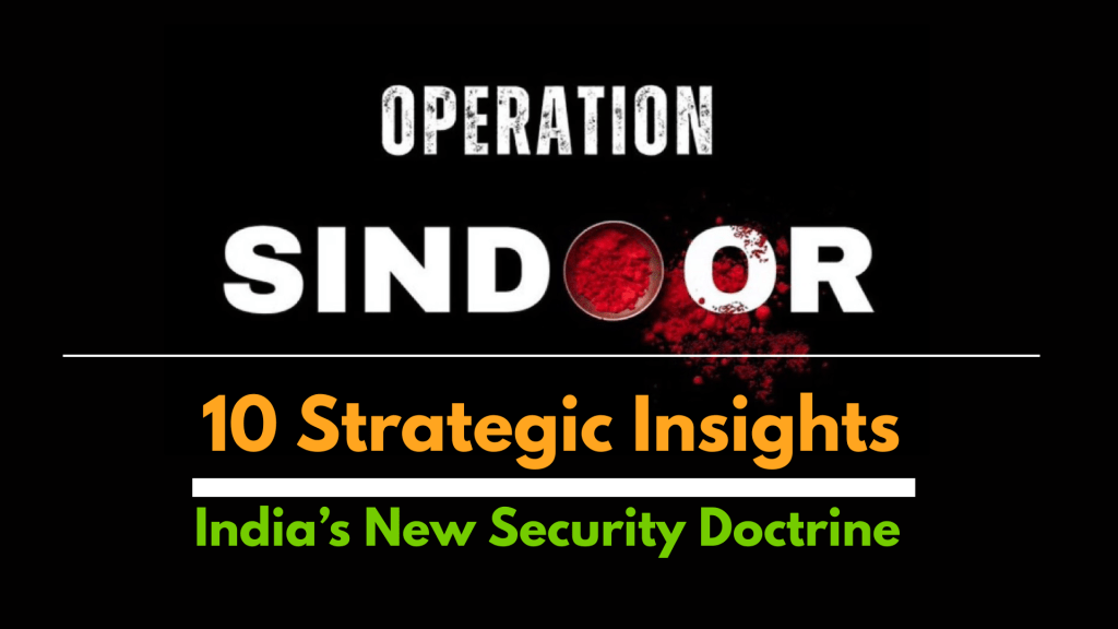 STRATEGIC ANALYSIS: INDIA'S DOCTRINAL SHIFT AFTER OP SINDOOR

In May 2025, India's Operation Sindoor ended decades of "strategic restraint." I waited months for a dispassionate analysis of this pivotal moment in South Asian security.

What changed? 

Unlike previous symbolic strikes, this was India's first "non-contact war" - precision technology strikes deep into Pakistan without border crossings.

